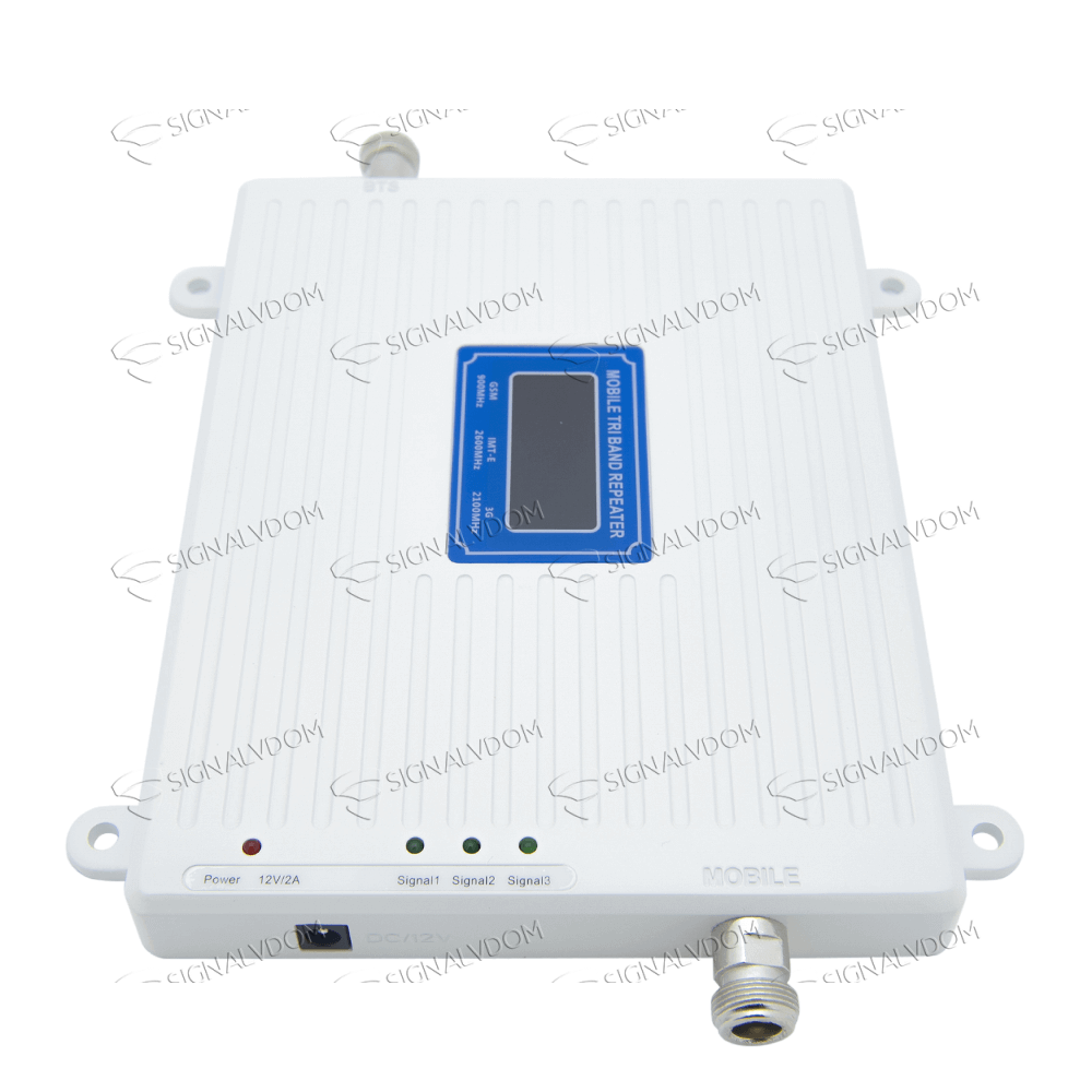 Усилитель сигнала Best Signal 900/2100/2600 mHz (для 2G/3G/4G) 70 dBi, кабель 13 м., комплект - 4